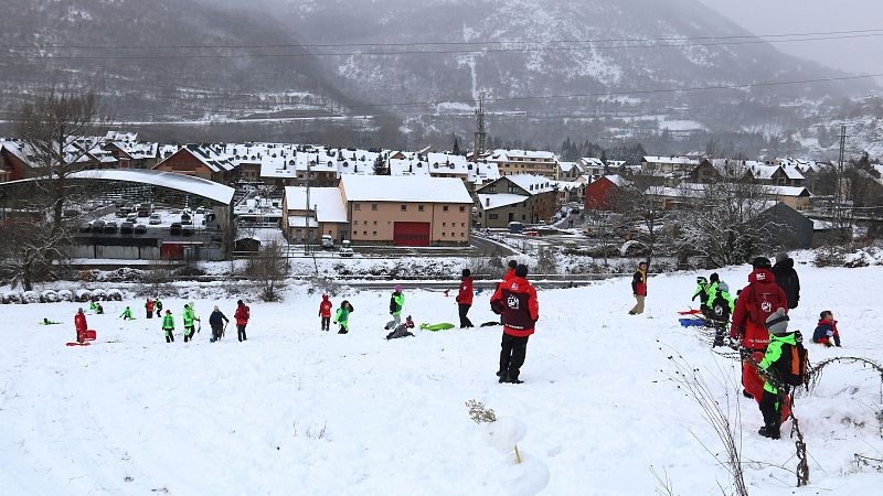 Nevada generalitzada al Pirineu