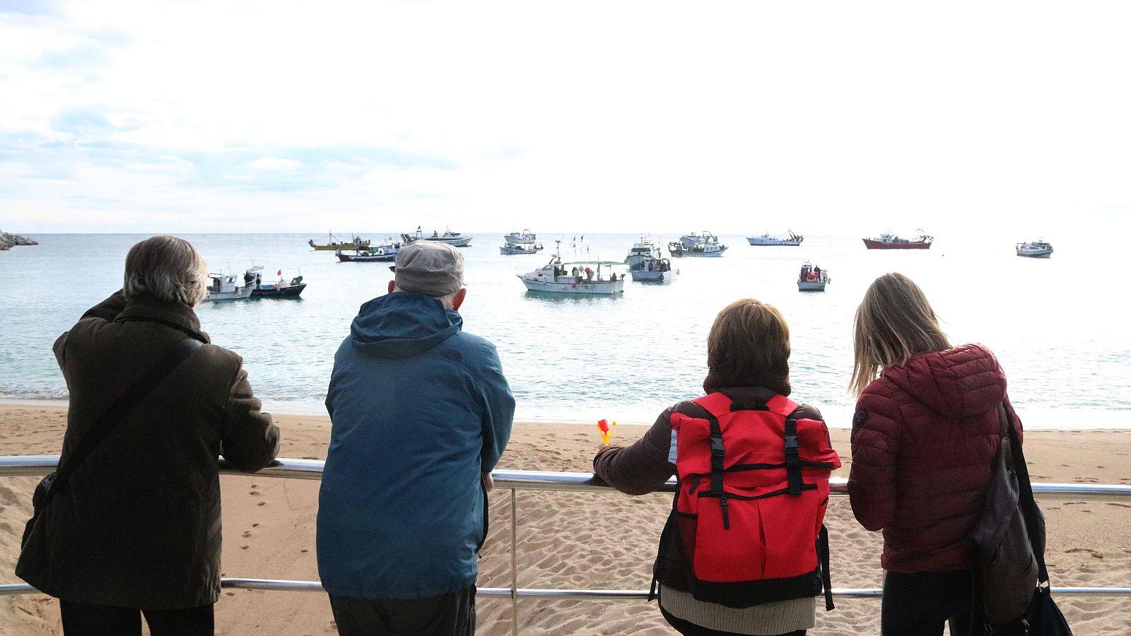 Blanes protesta contra la moratòria de pesca de la Comissió Europea