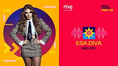 Canciones Benidorm Fest - "ESA DIVA" de Melody