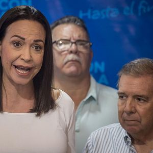 Las mañanas de RNE - Las Mañanas de RNE - Edmundo González y María Corina Machado reciben el premio Sájarov  - Escuchar ahora