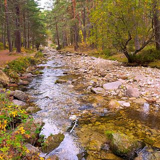 La sierra de Guadarrama en Segovia