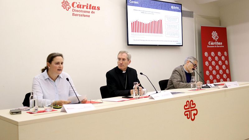 Càritas Barcelona reclama actuacions urgents per a incrementar el parc d'habitatge social | Marga Esparza