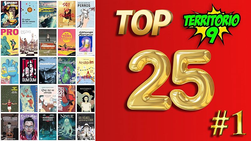 Territorio 9 - Top 25 cómics de 2024 #1 - Escuchar ahora