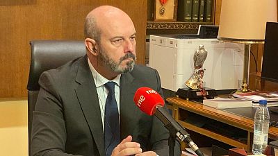 Pedro Rollán, presidente del Senado: "No creo que se den las condiciones para que en la presente legislatura pueda prosperar una moción de censura" - Escuchar ahora