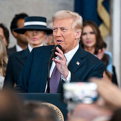 24 horas RNE - \"Trump no ha llamado a la unión y su discurso ha sido de mitin político\" - Escuchar ahora