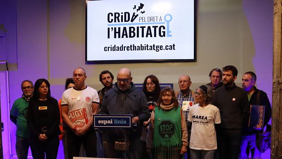 Neix la plataforma Crida pel Dret a l?Habitatge