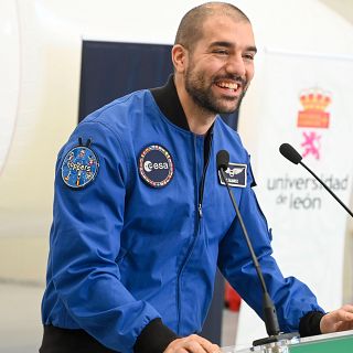 Pablo lvarez, astronauta de la ESA: "Intento disfrutar de todo antes de subir a la ISS"