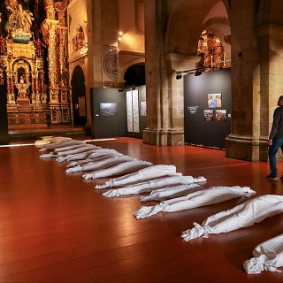 Santiago acoge la exposición 'Gaza. El eco de los olvidados'