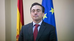 José Manuel Albares, ministro de Exteriores: "Es prematuro hablar de envío de tropas a Ucrania. El esfuerzo todavía es político y diplomático"