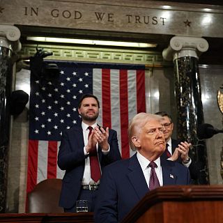 Muchos minutos pero pocos anuncios: Así ha sido el discurso de Trump ante el Congreso