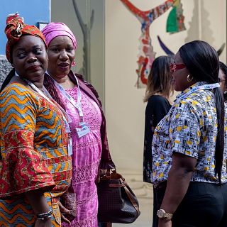 La mujer africana promotora y constructora de la paz