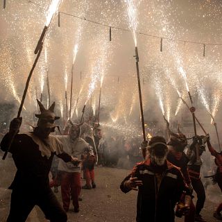 Correfocs, ball pagés... el folclore de las Islas Baleares