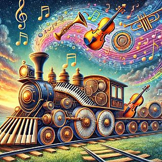 Dvorak y los trenes
