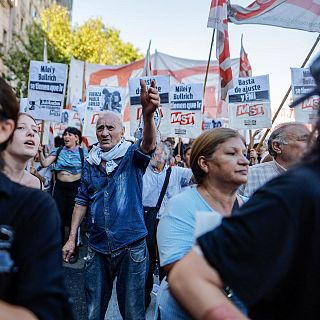 Nueva marcha de jubilados en Argentina