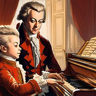 Relato sobre el hijo de Mozart