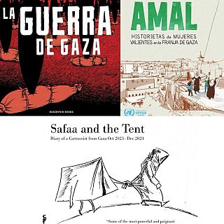 Día del libro: Gaza a través de los cómics
