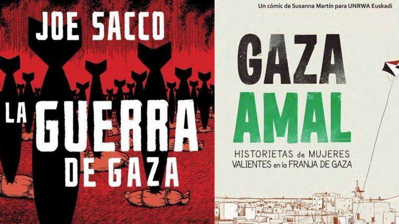 Reportajes 5 continentes - Día del libro: Gaza a través de los cómics - Escuchar ahora