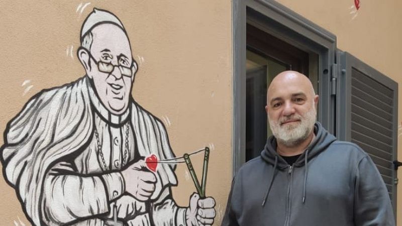 Mauro Pallota, 'Maupal', el grafitero del papa: "He querido representar su fortaleza, siempre dispuesta hacia el amor, pero con firmeza" - Escuchar ahora