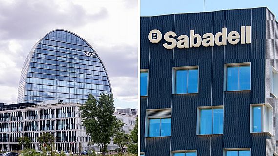 Reaccions contraposades per part del BBVA i el Banc Sabadell