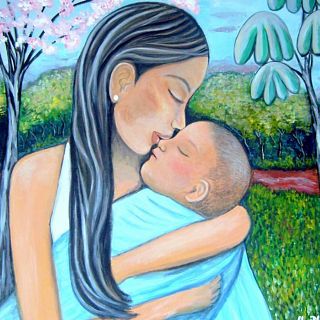 A las madres y al mes de mayo