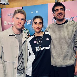 Alejandro Marín, Carolina Yuste y Patrick Criado con 'La canción'
