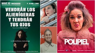 La sala - Elena Lombao y Mara Velasco, en escena y polifacticas a la hora de contar historias - Escuchar ahora