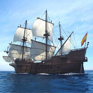 El Galeón Andalucía, viajero del tiempo