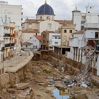 Afectados por la dana: "Nos gustaría que la UE tuviera una posición clara frente al negacionismo climático"