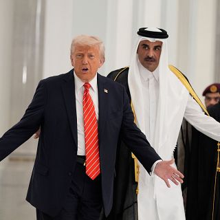 Trump visita Catar