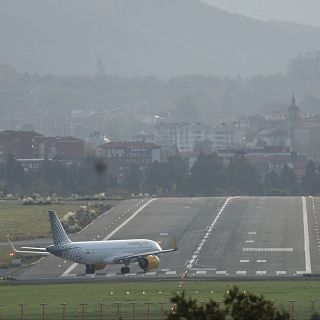 La final de la Europa League dispara el tráfico aéreo en Bilbao