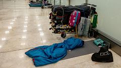 La situación en el Aeropuerto Adolfo Suárez Madrid-Barajas, según UGT: "Los políticos lo que tendrían que hacer es ponerse de acuerdo"