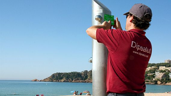 Restriccions a les dutxes de les platges de la Costa Brava