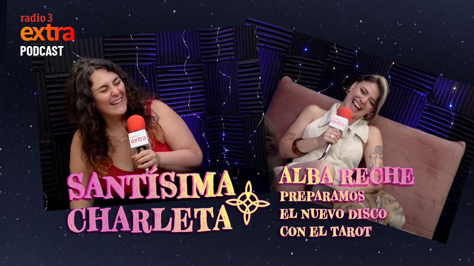 Santsima Charleta - PODCAST: con Alba Reche. Preparamos el nuevo disco guiadas por el tarot - 08/06/2025 - Escuchar ahora