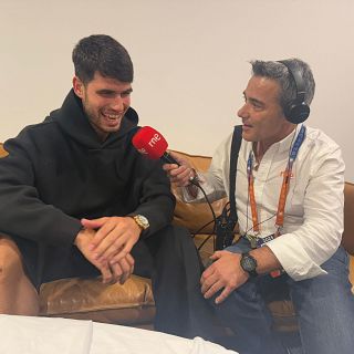 Carlos Alcaraz: "No ha sido real por todo lo que ha pasado hoy (...) Una locura de día"