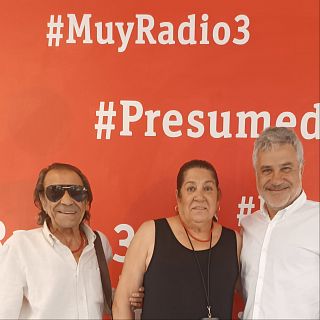 Con Pepe Habichuela y Amparo Bengala