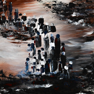 Artistas refugiados o el arte como refugio