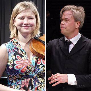 Alina Ibragumova y Hannu Lintu