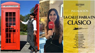 La sala - 'Cabinas literarias', 'La calle habla en clsico' y ms de Proyecto Cultura | Escuchar