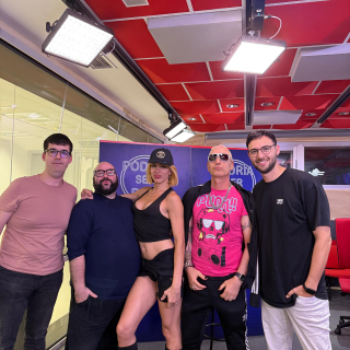 Samantha Hudson y Luis Migulez presentan 'Gritando amor'