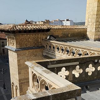 Palencia - Catedral en altura