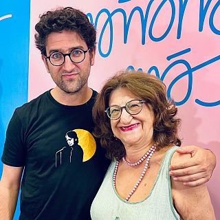 Mamen Garca y Albert Sanz presentan 'Hasta el final la fiesta'