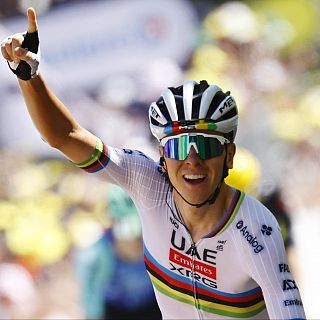 Etapa 7 - Pogacar repite en el Tour tras ganar en el Muro de Bretaña