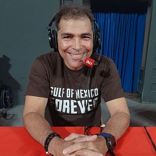 El actor Vladimir Cruz en el programa desde Calanda de "No es un día cualquiera"