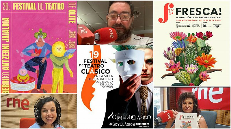 La sala - Festivales: Alicante, Olmedo, Olite, Almagro, Niebla, Mrida - 13/07/25 - La sala - RNE | Escuchar