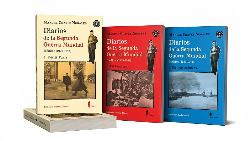 Libros de arena - 'Diarios de la segunda Guerra Mundial' de Manuel Chaves Nogales - Escuchar ahora