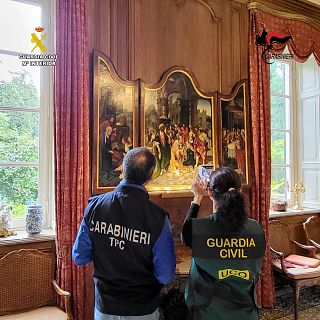 La UCO recupera el arte robado del patrimonio español
