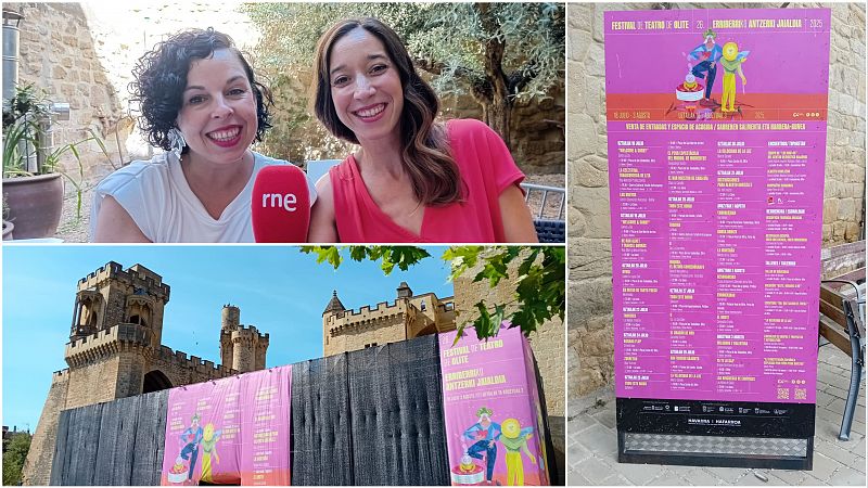 La sala - Ane Pikaza, María Goiricelaya y el 26º Festival de Teatro de Olite | Escuchar