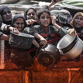 Voces del hambre desde Gaza