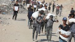 Ramiro García, responsable de Médicos sin Fronteras en Gaza: "Todos los días recibimos heridos porque se convierte en una competición, no entra suficiente comida y la gente lucha"