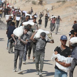 MSF en Gaza: "Conseguir comida se convierte en una competicin, no entra suficiente"
